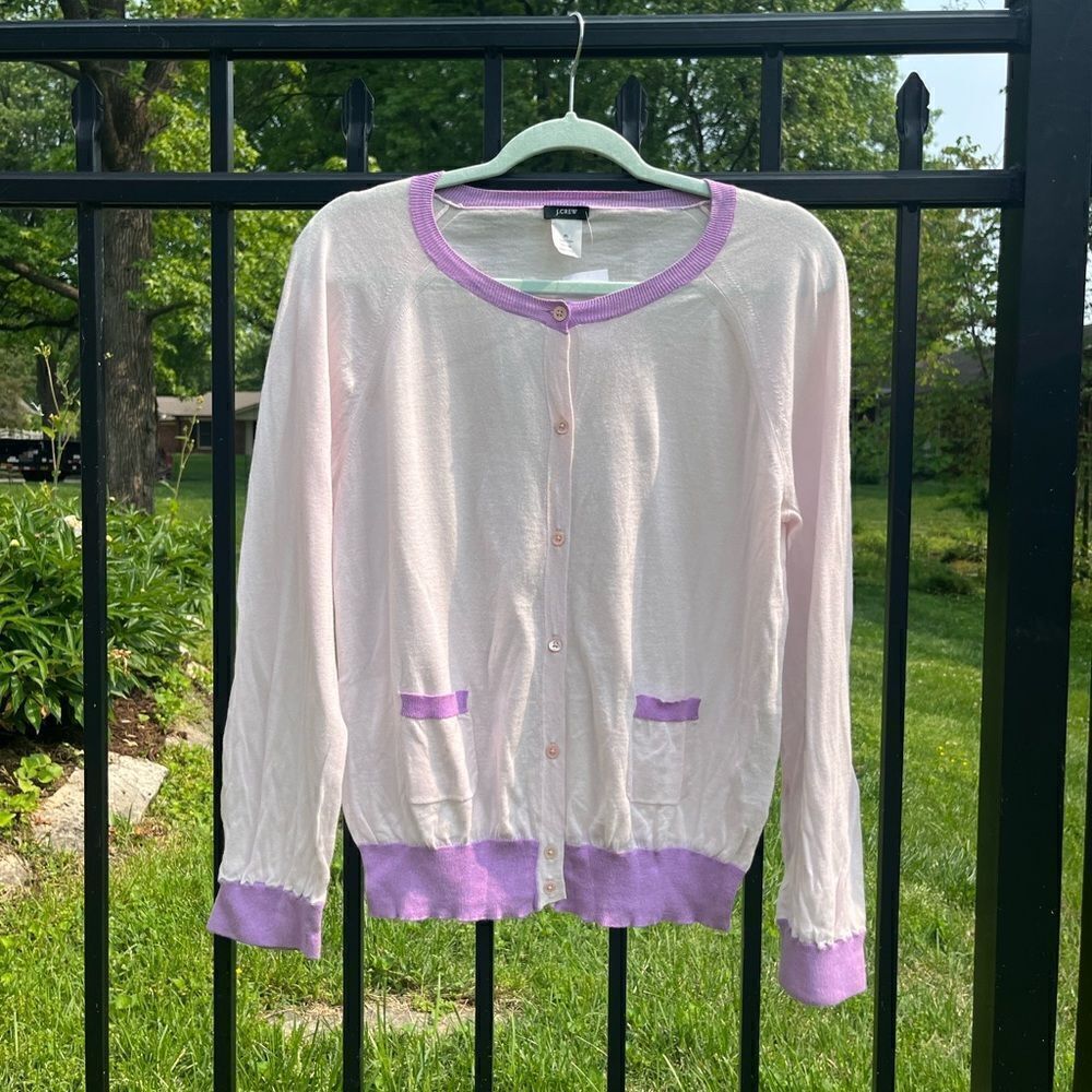J Crew Cotton Cardigan